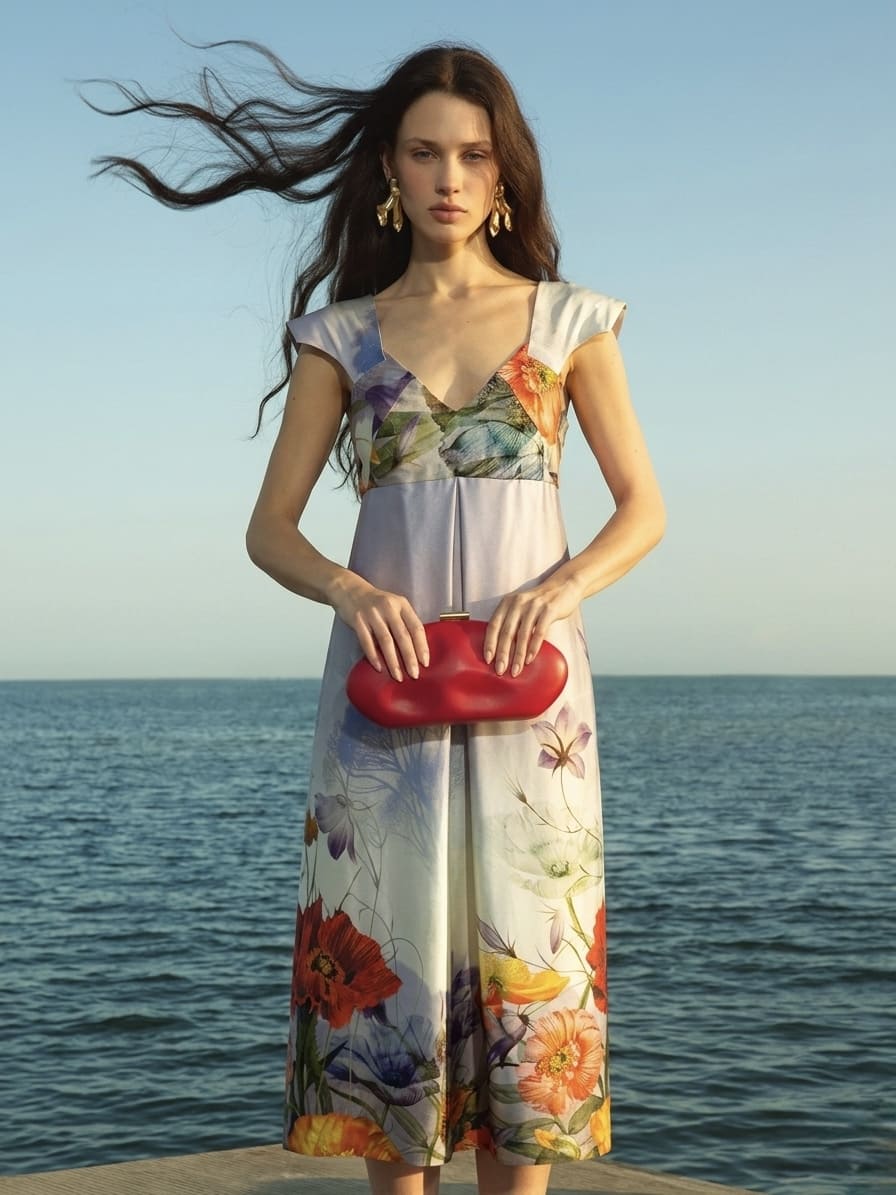 Сукня з натурального шовку від бренду VEREZHIK HOUSE Фото #1