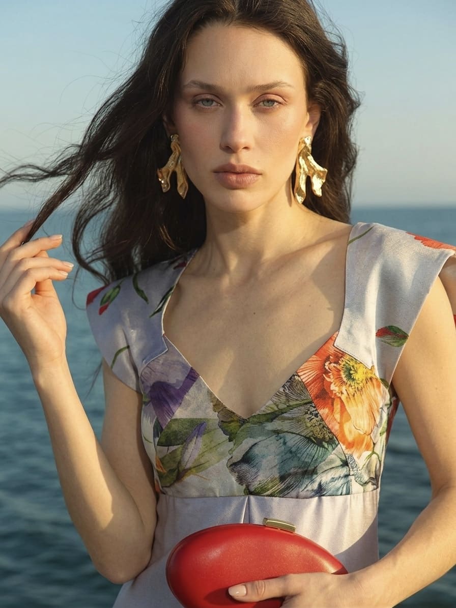 Сукня з натурального шовку від бренду VEREZHIK HOUSE Фото #2