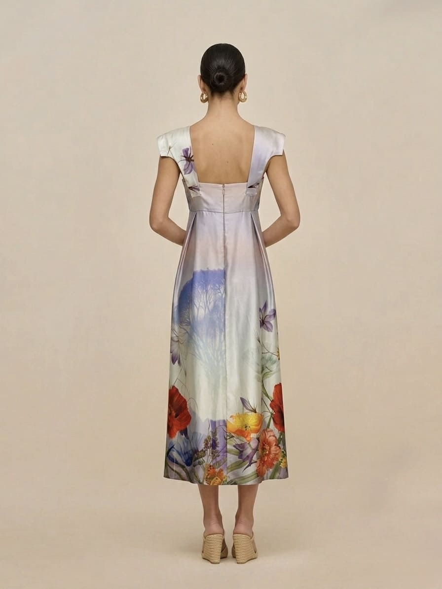 Сукня з натурального шовку від бренду VEREZHIK HOUSE Фото #4