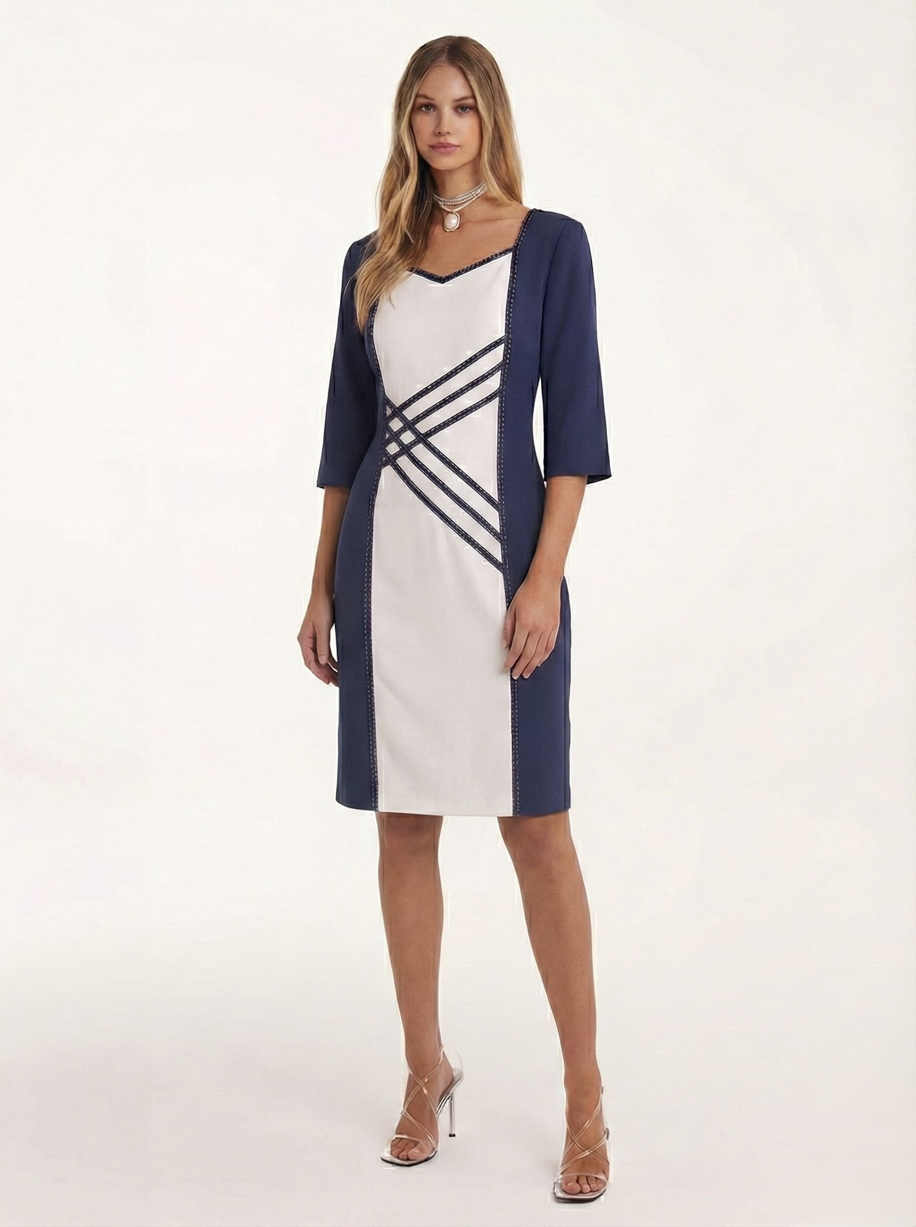 Сукня синя бренду EWA Фото #1