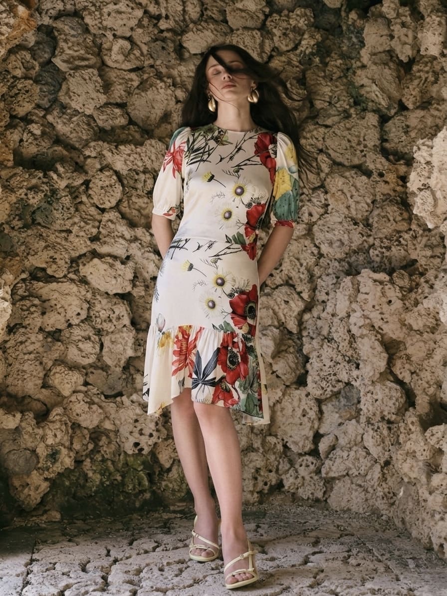 Сукня з натурального шовку від бренду VEREZHIK HOUSE Фото #1