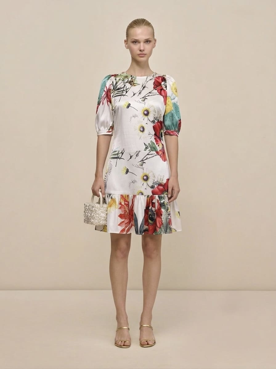 Сукня з натурального шовку від бренду VEREZHIK HOUSE Фото #3