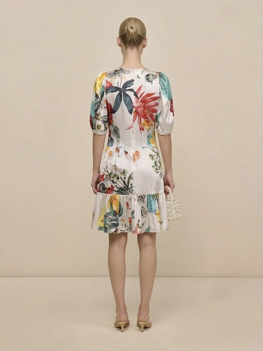 Сукня з натурального шовку від бренду VEREZHIK HOUSE Фото #4