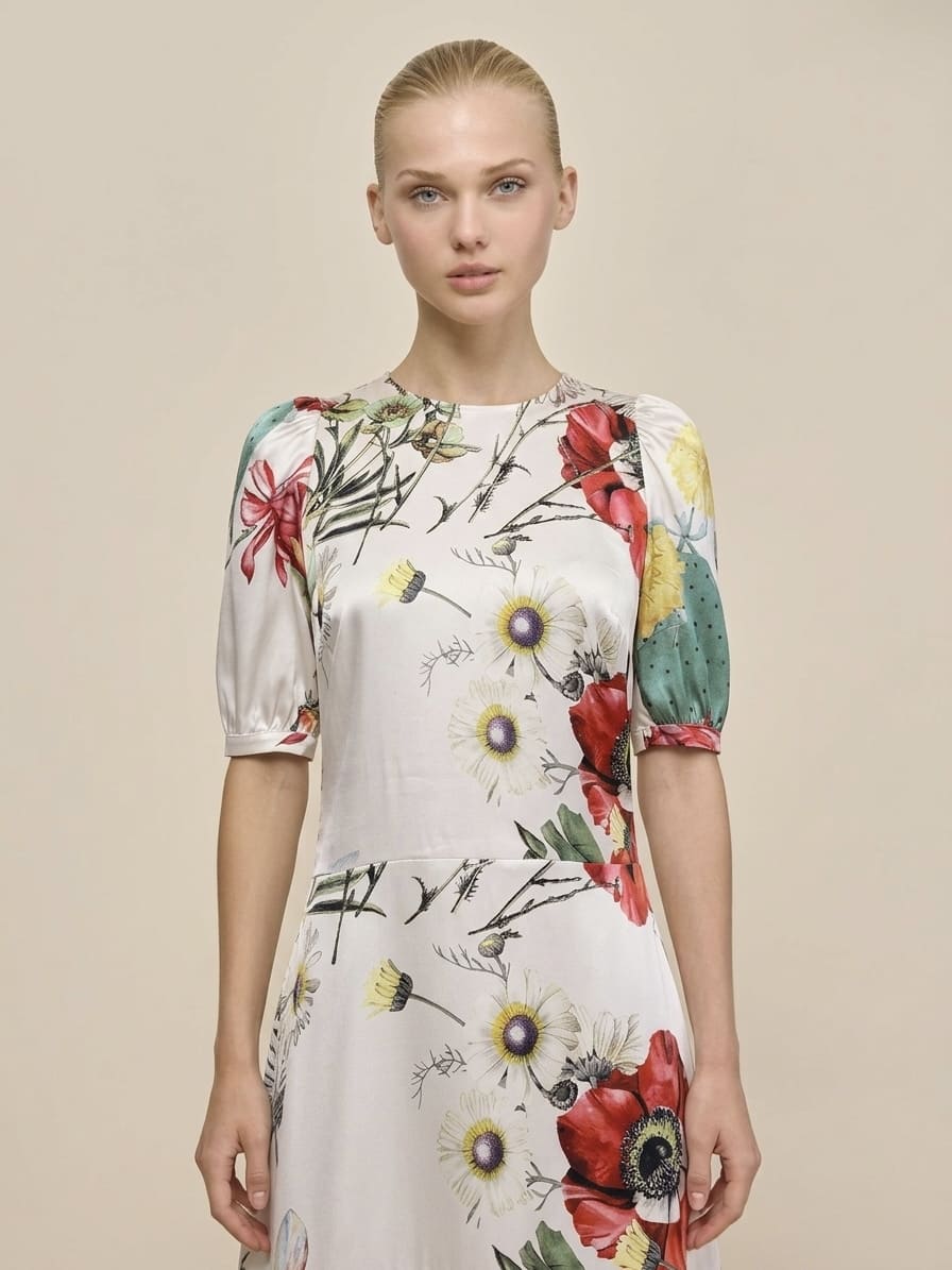 Сукня з натурального шовку від бренду VEREZHIK HOUSE Фото #5