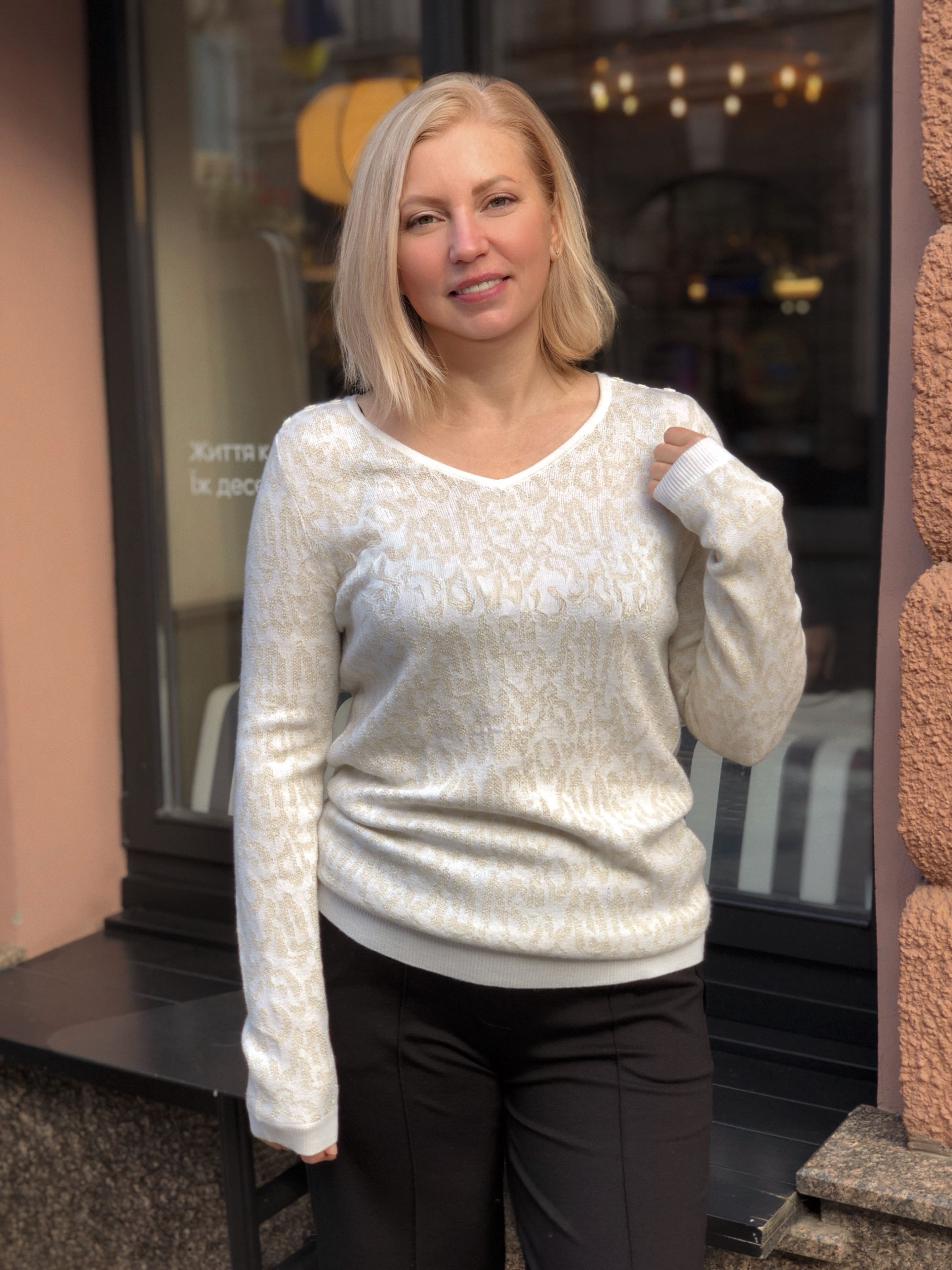 Джемпер від французького бренду  Leo Guy Фото #3