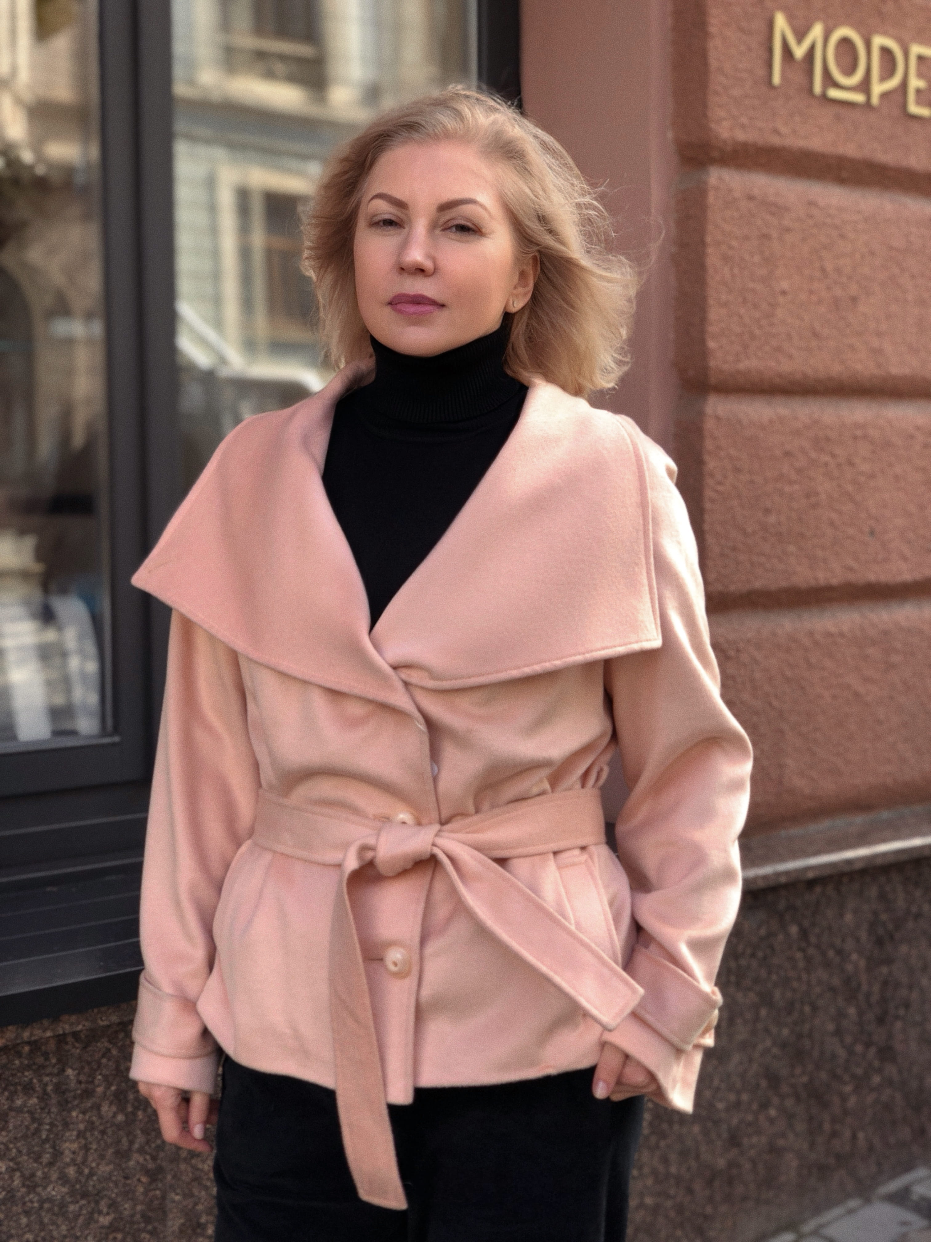 Напівпальто від італійського бренду DELCORSO Фото #1