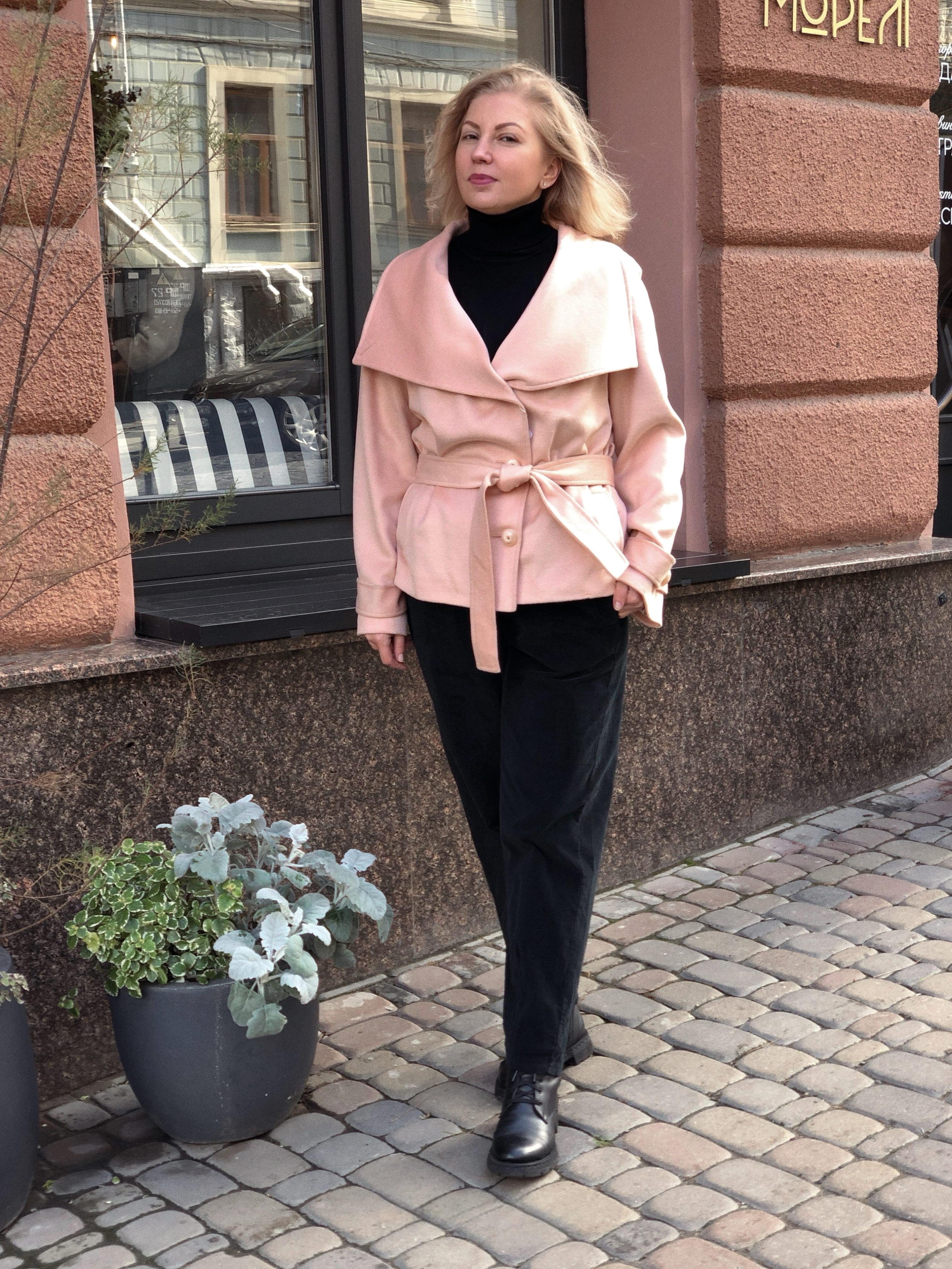 Напівпальто від італійського бренду DELCORSO Фото #2